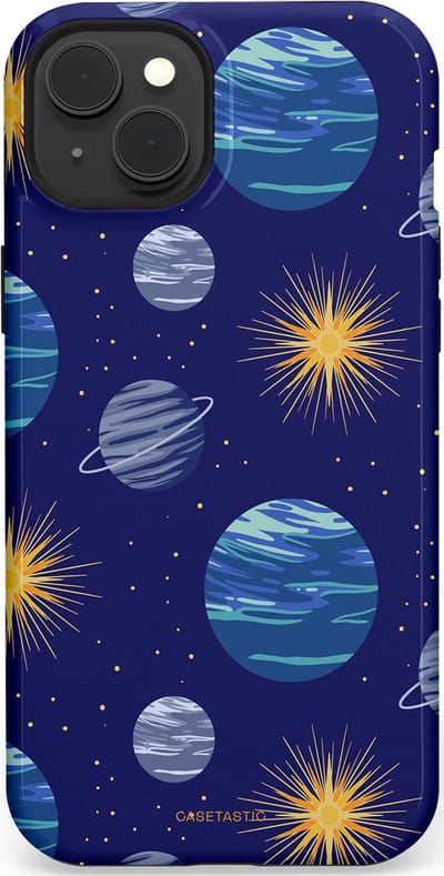 Casetastic Hoesje Geschikt voor Apple iPhone 15 Plus Magsafe - Stijlvolle Beschermende Duo-layer Case - Stralende ster