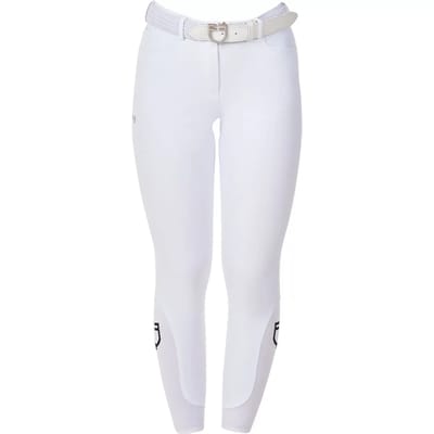 Dames wedstrijdbroek met volledige grip Equestro X Fise