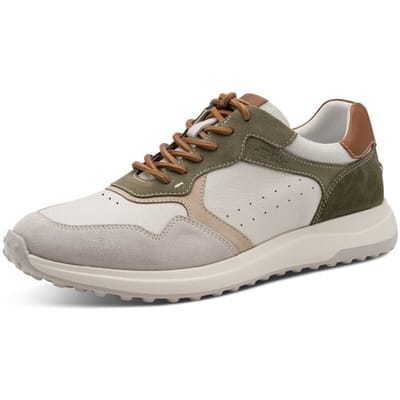 Tamaris herensneaker 1-13623-46-761 Veterschoen Leren schoenen Wit/Groen
