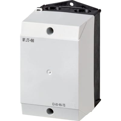 Eaton CI-K1-95-TS 206881 Lege behuizing Voor DIN-rail montage (l x b x h) 95 x 80 x 120 mm Grijs-wit (RAL 7035), Zwart (RAL 9005) 1 stuk(s) Single