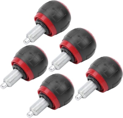 5 Stuks Pull Pin Spring Pins 50x45mm M16 - Fitness Accessoire voor Sportuitrusting, Pop Pull Pin met Knop en Handvat voor Oefeningen