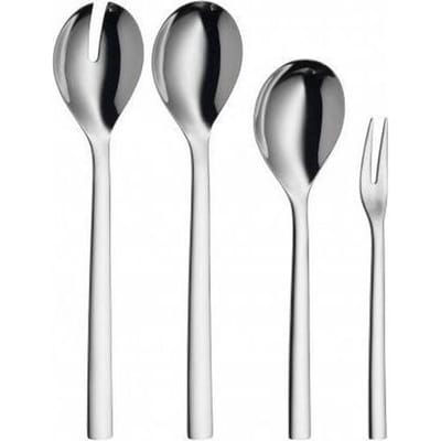 WMF Nuova serveer set - 4-delig, RVS, grijs