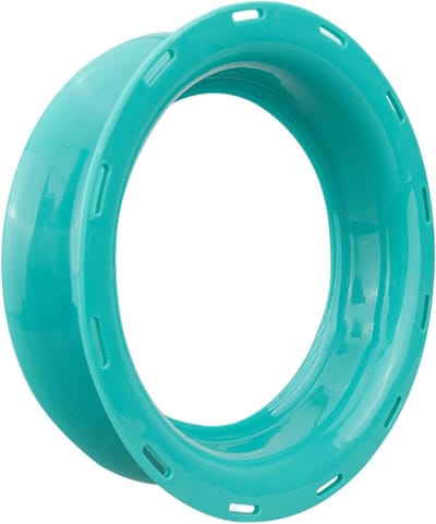 Vismolen Handmatig - Lijn Spoelwiel - Vissen Zee Zoetwater - Geen Terugslag Ontwerp - Diameter 18.5cm - Groen