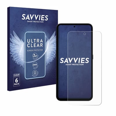 Savvies - Screenprotector voor Nothing CMF Phone 1 - Folie Beschermfolie transparant 6 Stuks
