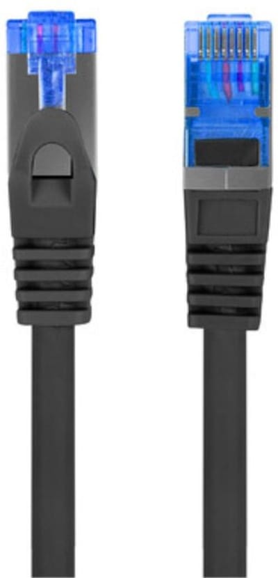 Lanberg Patchcord S/Ftp 0,5M Cat.6A Voor Netwerkinstallatie, Gekeurd Door Fluke Lszh