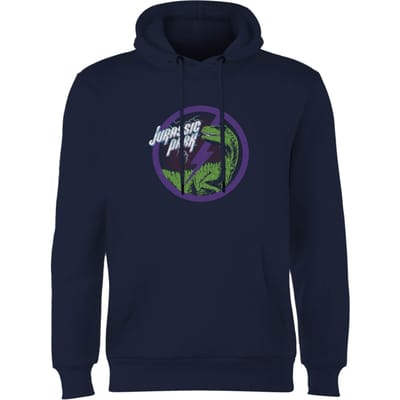 Jurassic Park Raptor Bolt Hoodie - Blauw - S