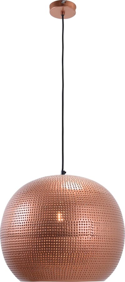 Urban Interiors Spike Bol XL Hanglamp Koper - Spijkergaten - Ø40