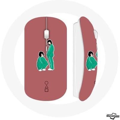 Souris Sans Fil Ji Yeong No 240 Et Kang Sae Byeok No 067 Squid Game