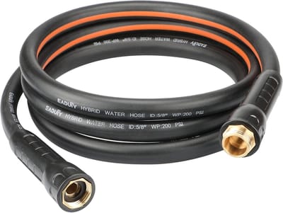 Hybride tuinslang 5/8" x 10 FT - Lichtgewicht, Flexibel en Knikbestendig