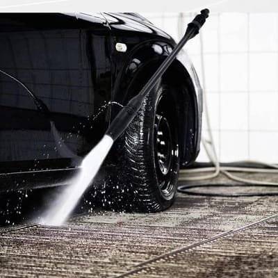 Vuilfrees voor Hogedrukreiniger - Rotor spuitmond - Krachtig Reinigen - 40% Sneller Schoonmaken - Tot 145 Bar - Zwart