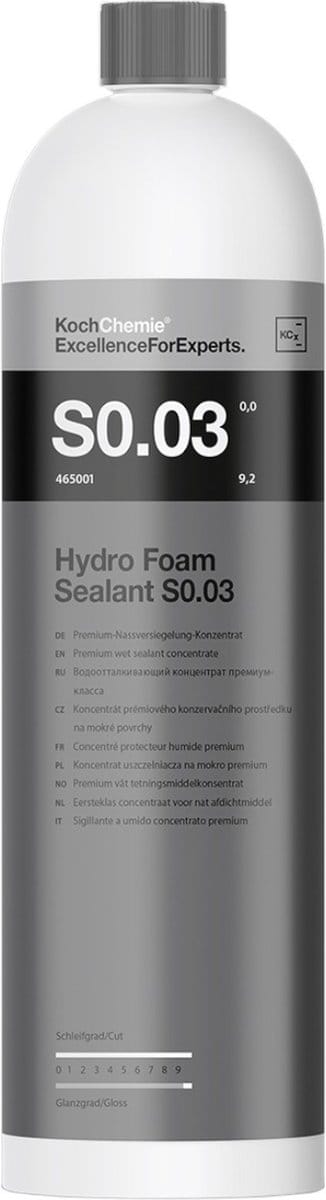 Koch Chemie S0.03 Hydro Foam Sealant | Wet Sealant - 1000 ml