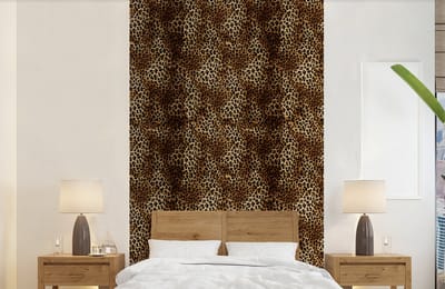 Behang - Fotobehang Luipaard - Patronen - Dieren - Breedte 150 cm x hoogte 240 cm