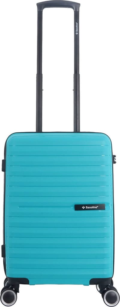 Saxoline – Fiesta | Handbagage / Harde Koffer / Reiskoffer – Small (33L) – Turkoois - Turkoois / Small