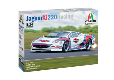 Italeri Modelbouwpakket Auto - 3669 Jaguar XJ220 Racing - R Auto Plastic - 1:24 - Modelbouw