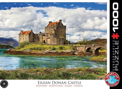 Eurographics - Eilean Donan Castle, Scotland - 1000 stukjes - HDR Fotografie Legpuzzel