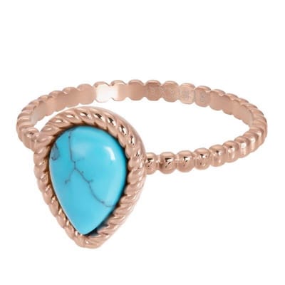 iXXXi Vulring Magic Turquoise Rosé | Maat 15 (gewone ringmaat 17)