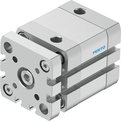 Festo Compacte Cilinder 40mm Boring 15mm Slag ISO 21287 Dubbelwerkend - 554250 - P2DP8