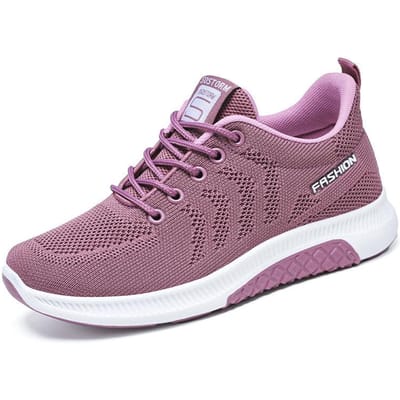 Sportschoenen Dames Lente en Herfst Nieuwe Stijl Damesschoenen Zachte Zool Ademend Casual Schoenen Dames 41