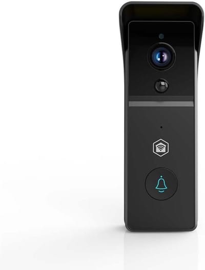 WLAN Videodeurbel - Slimme Deurbel - Huis Beveiligen - Tweeweg Audio - 3 MP Camera - Zwart