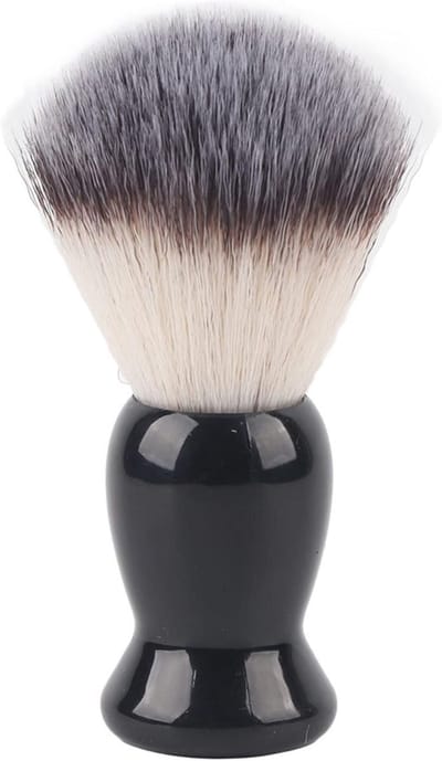 Professionele Scheerkwast voor Mannen, Ideaal voor Baard- en Snortrimmen, Nylon Haren en Comfortabel Scheerproces