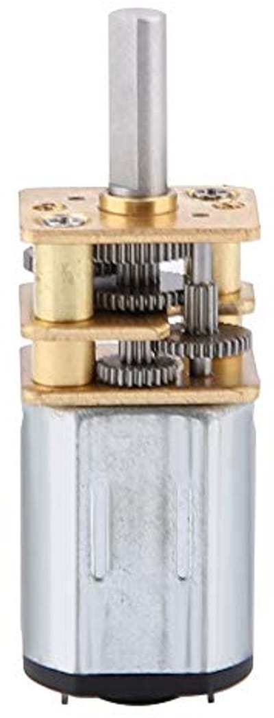 Krachtige 6V Reductiemotor met N20 Micro Geared Motor en Verschillende Snelheden