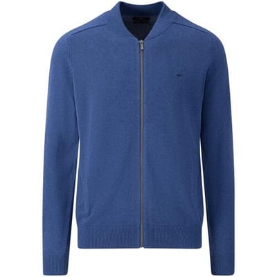 Fynch-Hatton Vest Cardigan College Wave / male