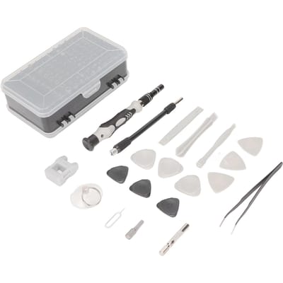 135 in 1 Schroevendraaierset Flexibele Verstelbare Nauwkeurige Schroevendraaierset voor Computer Bril PC gray