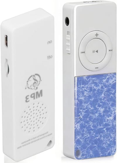 Draagbare Muziekspeler - MP3 Speler - Muziek Luisteren - Hifi Lossless Geluid - Tot 64GB - Blauw