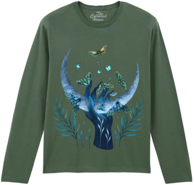 Moth Hand The Coloured House Longsleeve T-shirt XXL