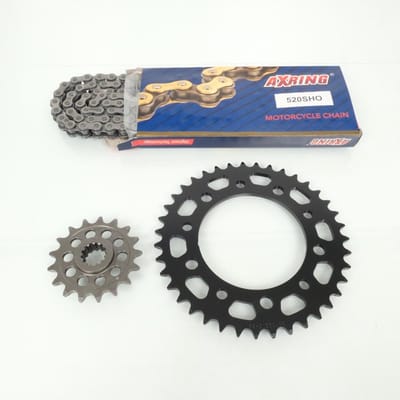 Kit chaîne Axring pour Moto Honda 750 Nc S Dct 2014 à 2019 17x39x520 Neuf