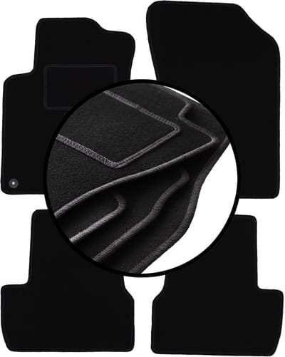 Complete set veloursmatten voor: Citroen C3 II hatchback (2009-2016)