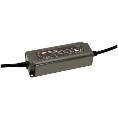 MEAN WELL PWM-60-12DA LED-driver Constante spanning 60 W 5 A 12 V/DC Dali, Dimbaar, Montage op ontvlambare oppervlakken, Geschikt voor meubels,