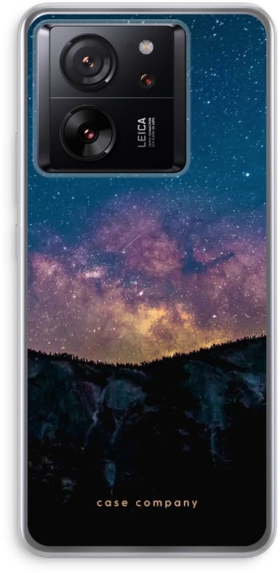 Case Company® - Hoesje geschikt voor Xiaomi 13T Pro hoesje - Travel to space - Soft Cover Telefoonhoesje - Bescherming aan alle Kanten en Schermrand