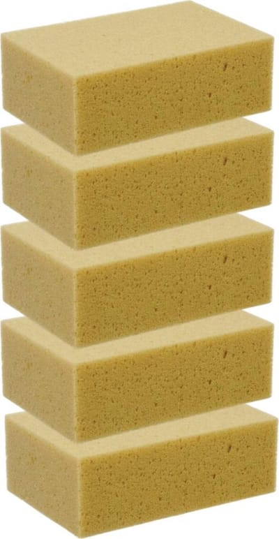 HP Autozubehör - Gele sponsen - 5 stuks - Autospons - Sponsen voor de auto - Geel - (l x b x h) 20 x 7 x 13 cm