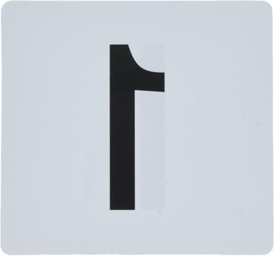 Tafel Nummers - Genummerde Borden - Restaurant Indeling - Duurzaam Plastic - 100 Stuks - Wit