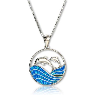 Collier Pendentif Libellule Opale Simulée Bleue Couleur Or Tendance Pour Femmes Incrusté de Cristal Bijoux de Mariage Cadeau pour Elle 50cm