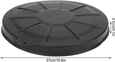 JHUBERS- Dekhatchdeksel Waterdicht - 10.6 Inch/27x27x2.5cm - 2 Pack - Kunststof - Lichtgewicht - Schokbestendig - Hatchcover