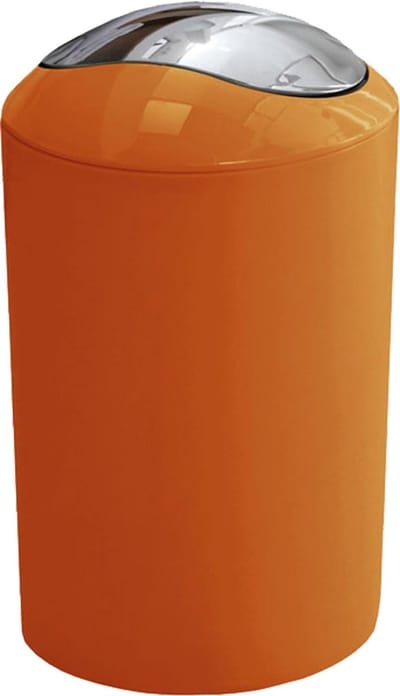 Cosmetica emmer - Afvalbakje - Badkamer Organisatie - Schommeldeksel mechanisme - 5 Liter - Taupe