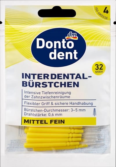 Interdentale Borstels - Tandenstokers - Mondhygiëne - Taps Toelopende Snede - ISO 4