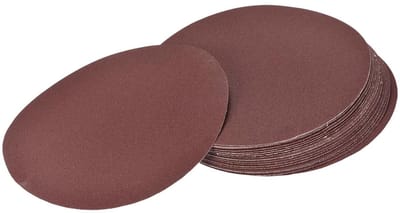 Zelfklevende Schuurdiscs 12 cm Diameter, Korrel 240 - Perfect voor Houtbewerking en Metaalbewerking, Verpakking van 30 Stuks