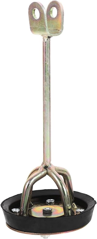 Bronpomp Plunjer - Waterpomp Deel - Water Verpompen - Roestvrij Staal - 8.5 x 8.5 x 18 cm - Zilver