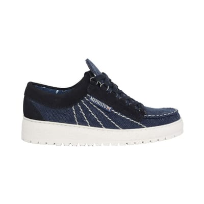 Mephisto Rainbow Sun - heren veterschoen - Blauw - maat 38 (EU) 5 (UK)