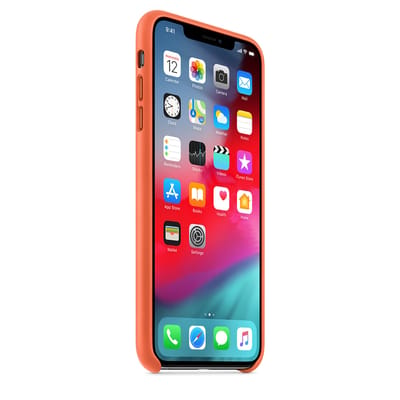 Leather Backcover voor de Apple iPhone Xs Max - Sunset
