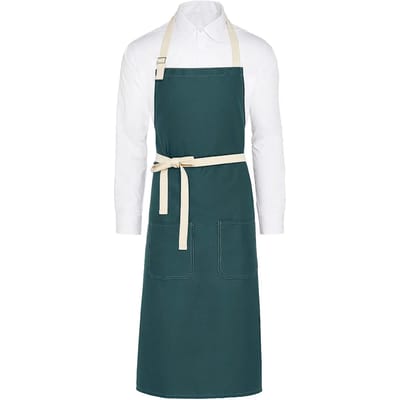 Contrasterend verzorgschort met pocket SG Accessories Bistro Santorini