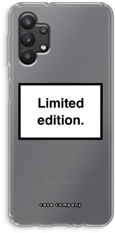 Hoesje geschikt voor Samsung Galaxy A32 5G hoesje - Limited edition - Soft Cover Telefoonhoesje - Bescherming aan alle Kanten en Schermrand