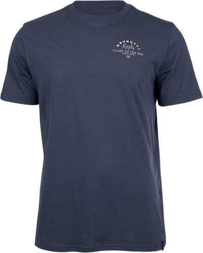 Brunotti - Janusai - T-Shirt Indigo Blue - 100% Katoen - Regular Fit - M