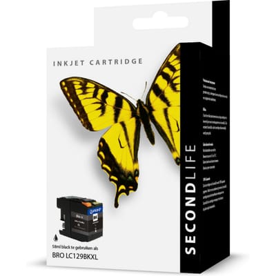 SecondLife - Brother LC 129 BK XL