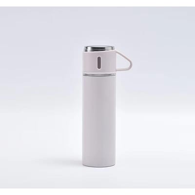 Coffret cadeau d'affaires, ensemble de tasses isothermes haut de gamme, niveau un, trois couvercles, tasse cadeau portable en acier inoxydable 500ml