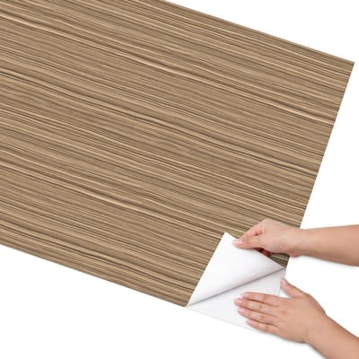 Coloray Meubel Wrap Folie - Bruin Meubelfolie - 75x150 cm - Decoratiefolie Houten patroon - Meubel Wrap Folie - Rustiek Meubelfolie - Plakfolie Meubels - Keuken decoratie - Texturen