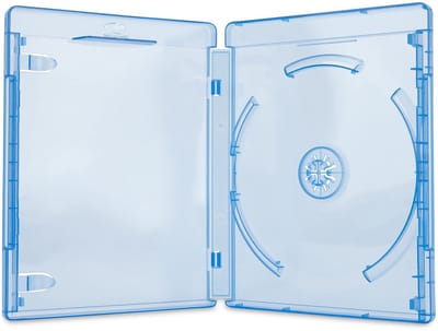 Allecto - Blu-ray Case - Professionele Discs Packaging - 15mm - Ruimtebesparend - Geschikt voor opslag - 5 stuks